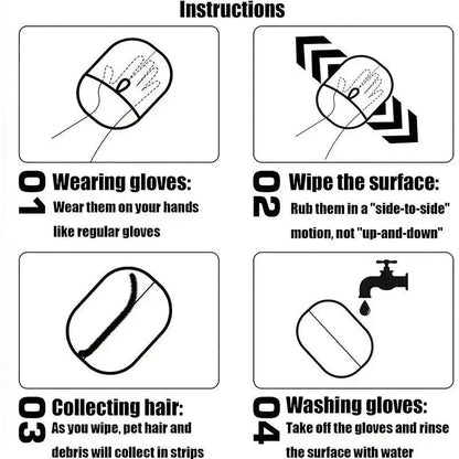 Oazeno™ Premium Pet Hair Removal Glove